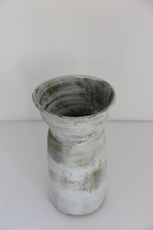 Brown & white vase - Image 2