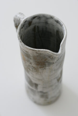 White & brown jug #1 - Image 4