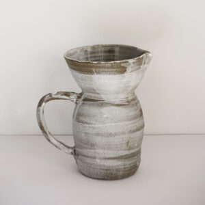 White & brown jug #2